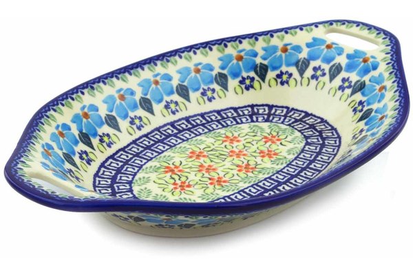 Bowl with Handles 13"