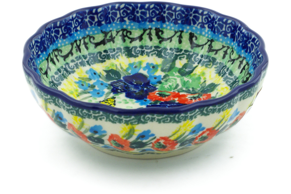 Scalloped Fluted Bowl 5"