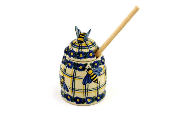 Honey Jar with Dipper 5"