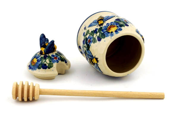 Honey Jar with Dipper 5"