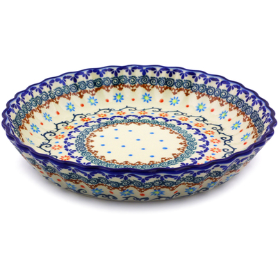 Fluted Pie Dish 10"