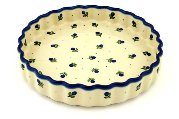 Fluted Pie Dish 9"