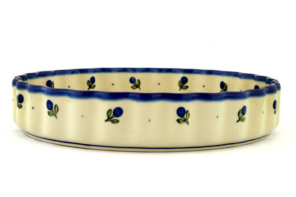 Fluted Pie Dish 9"