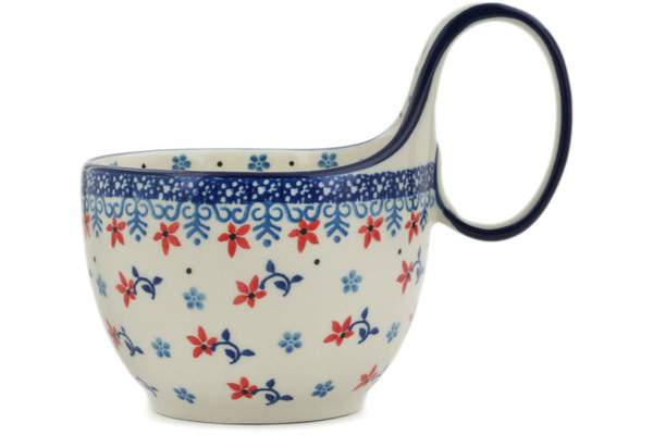 Bowl with Loop-Handle 6"