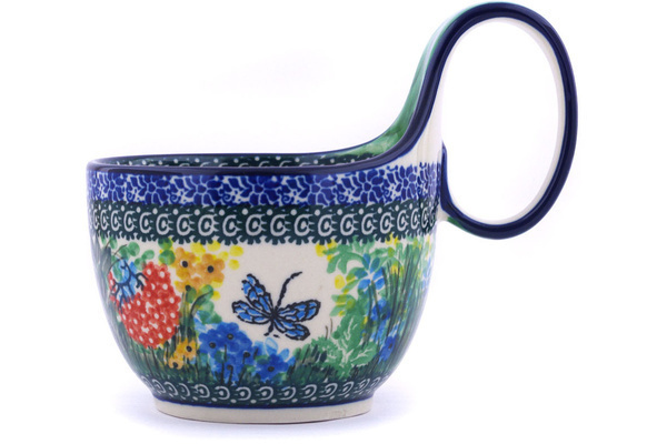 Bowl with Loop-Handle 6"