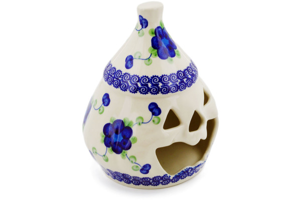 Jack O Lantern Candle Holder 6"