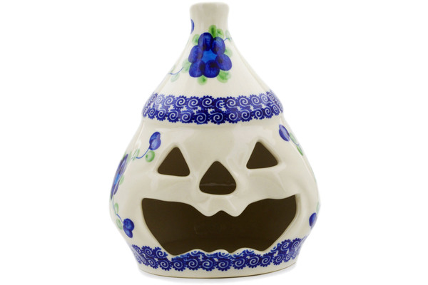 Jack O Lantern Candle Holder 6"