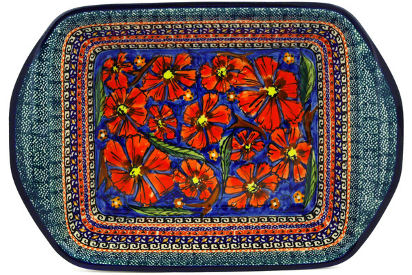 Rectangular Baker with Handles 12"