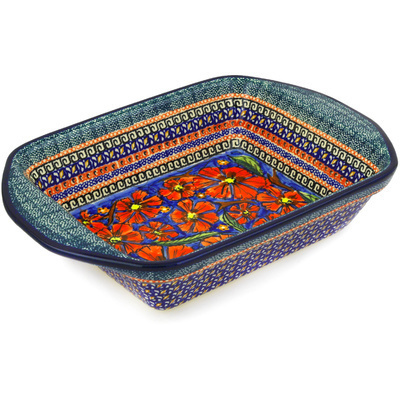 Rectangular Baker with Handles 12"