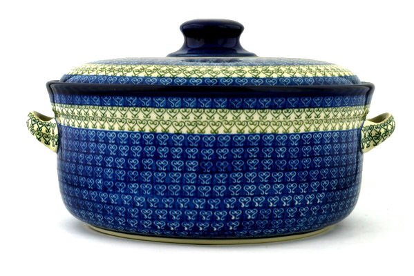 Baker with Cover with Handles 14"