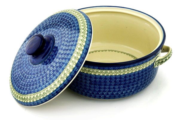 Baker with Cover with Handles 14"