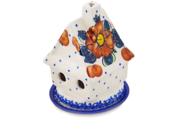 House Shaped Candle Holder 5"