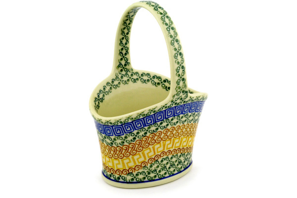 Basket with Handle 7"