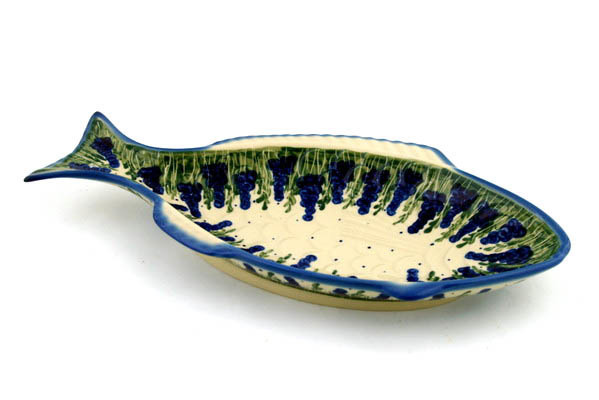 Fish Shaped Platter 13"