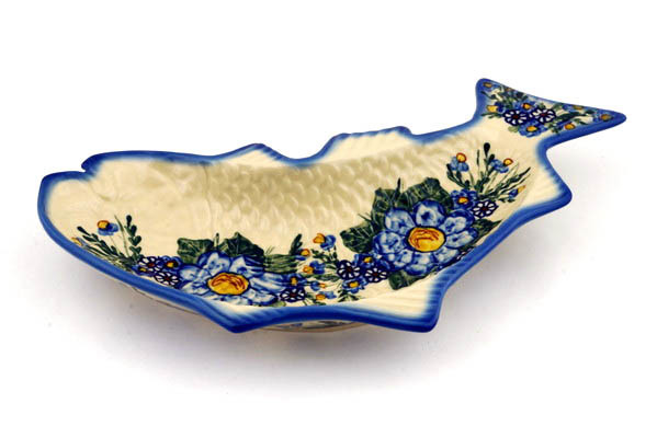 Fish Shaped Platter 14"