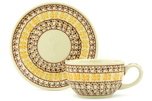 Cup with Saucer 8 oz