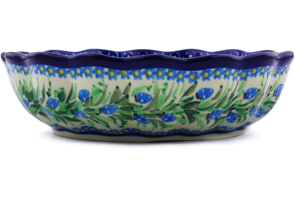 Scalloped Fluted Bowl 7"