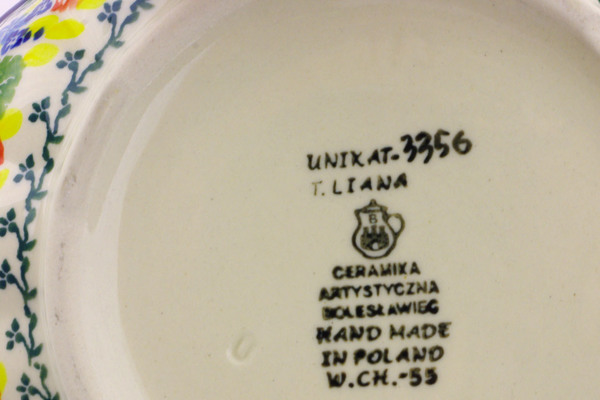 Scalloped Fluted Bowl 7"