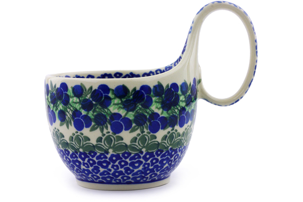 Bowl with Loop-Handle 6"