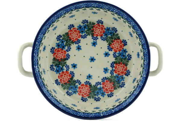 Round Baker with Handles 8"