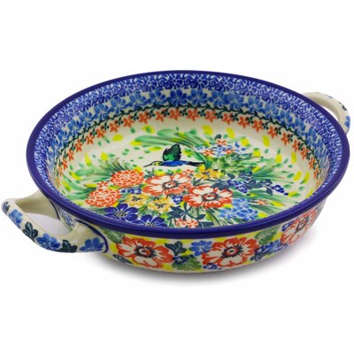 Round Baker with Handles 8"