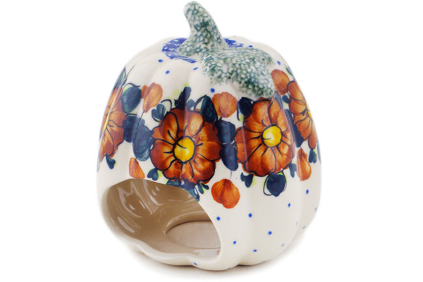 Jack O Lantern Candle Holder 6"