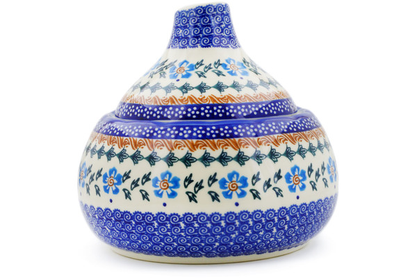 Garlic and Onion Jar 9"