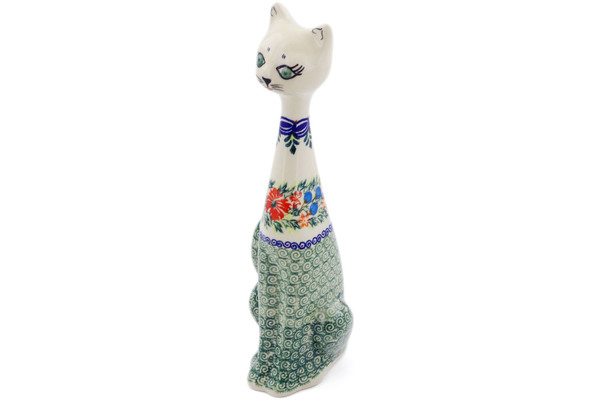 Cat Figurine 10"