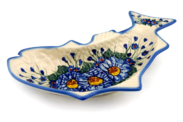 Fish Shaped Platter 14"
