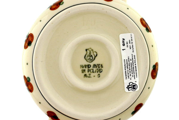 Jar with Lid and Handles 6"