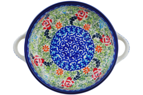 Round Baker with Handles 8"