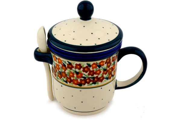 Brewing Mug with Spoon 12 oz