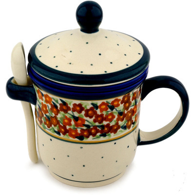 Brewing Mug with Spoon 12 oz