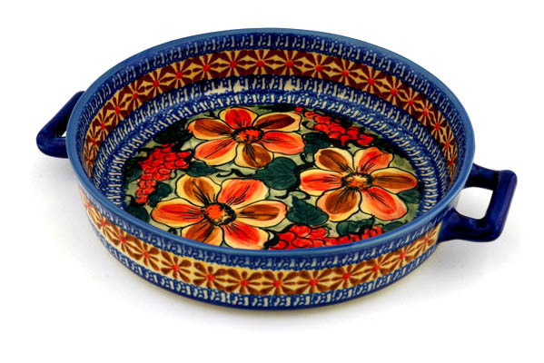 Round Baker with Handles 11"