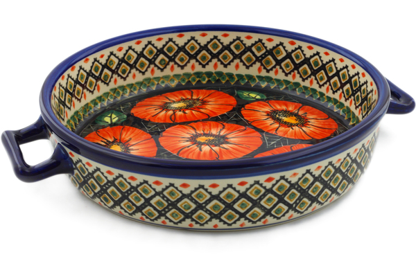 Round Baker with Handles 11"