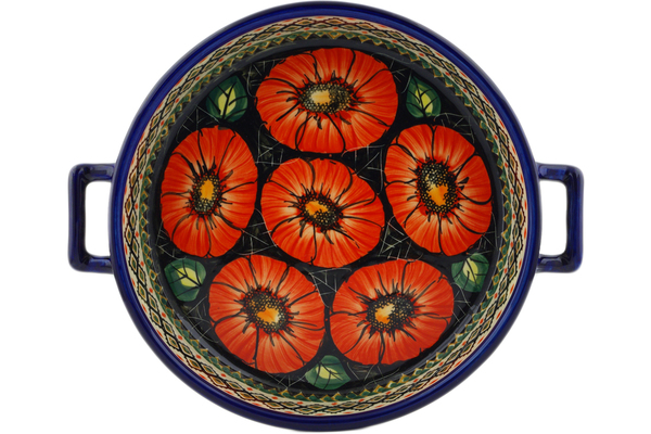 Round Baker with Handles 11"