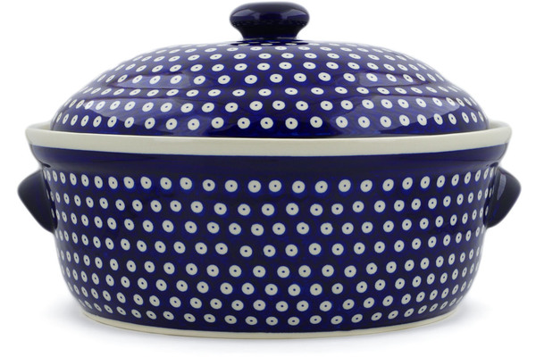 Baker with Cover with Handles 15"