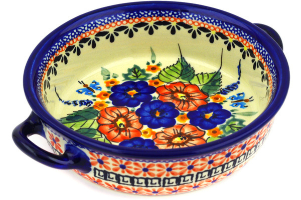 Round Baker with Handles 7"