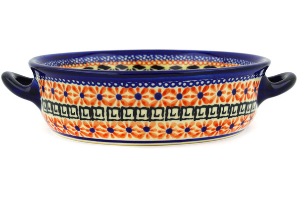 Round Baker with Handles 7"