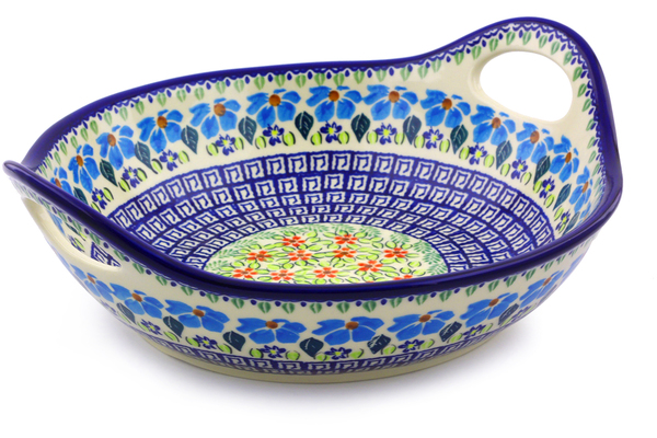 Bowl with Handles 13"