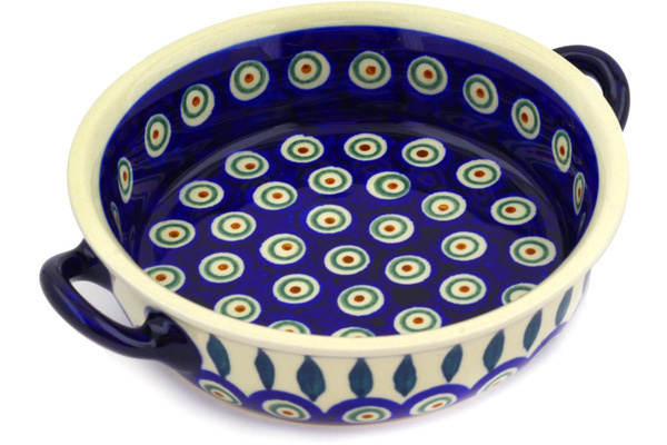 Round Baker with Handles 7"