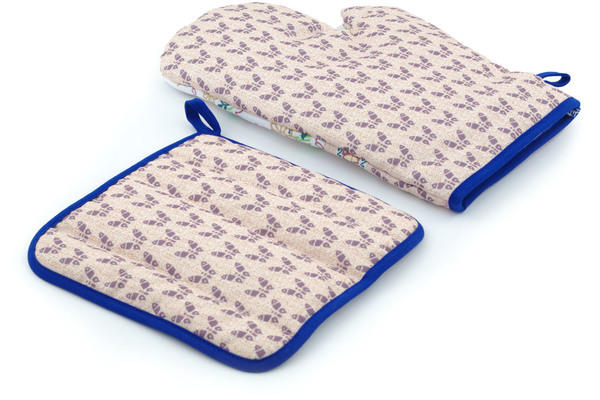 Set of 2 Oven Mittens 12"