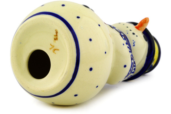 Snowman Candle Holder 6"