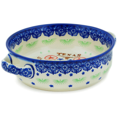 Round Baker with Handles 8"