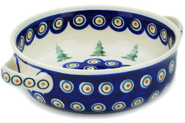 Round Baker with Handles 8"