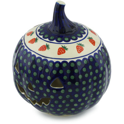 Jack O Lantern Candle Holder 9"