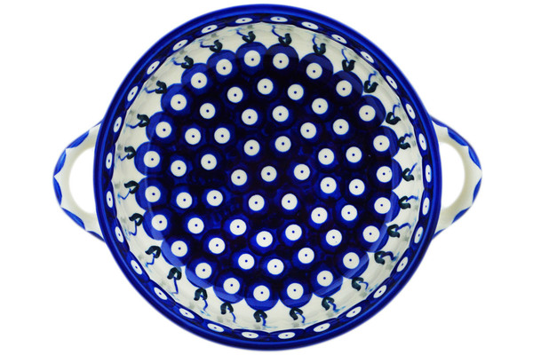 Round Baker with Handles 8"