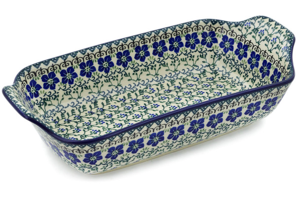 Rectangular Baker with Handles 14"