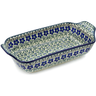 Rectangular Baker with Handles 14"