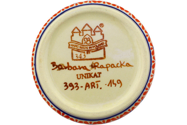 Jar with Lid with Opening 7"